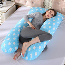 Load image into Gallery viewer, U-shaped Large Pregnancy Pillows Comfortable Maternity Belt Body Pregnancy Pillow Women Pregnant Side Sleepers Cushion for Bed
