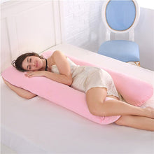 Load image into Gallery viewer, U-shaped Large Pregnancy Pillows Comfortable Maternity Belt Body Pregnancy Pillow Women Pregnant Side Sleepers Cushion for Bed
