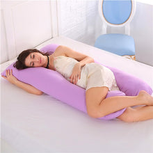 Load image into Gallery viewer, U-shaped Large Pregnancy Pillows Comfortable Maternity Belt Body Pregnancy Pillow Women Pregnant Side Sleepers Cushion for Bed
