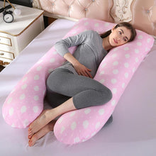 Load image into Gallery viewer, U-shaped Large Pregnancy Pillows Comfortable Maternity Belt Body Pregnancy Pillow Women Pregnant Side Sleepers Cushion for Bed
