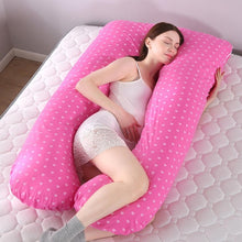 Load image into Gallery viewer, U-shaped Large Pregnancy Pillows Comfortable Maternity Belt Body Pregnancy Pillow Women Pregnant Side Sleepers Cushion for Bed
