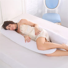 Load image into Gallery viewer, U-shaped Large Pregnancy Pillows Comfortable Maternity Belt Body Pregnancy Pillow Women Pregnant Side Sleepers Cushion for Bed
