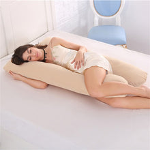 Load image into Gallery viewer, U-shaped Large Pregnancy Pillows Comfortable Maternity Belt Body Pregnancy Pillow Women Pregnant Side Sleepers Cushion for Bed
