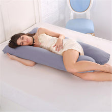 Load image into Gallery viewer, U-shaped Large Pregnancy Pillows Comfortable Maternity Belt Body Pregnancy Pillow Women Pregnant Side Sleepers Cushion for Bed
