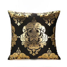 Load image into Gallery viewer, Bronzing cushion covers 45*45 classical Pillowcases sofa cushions Pillow cases Polyester home decor pillow cover kd-0207
